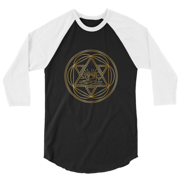 3/4 sleeve raglan shirt - Image 2